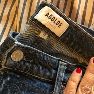 Agolde Wilder Ankle Straight Leg Jeans Sz 29